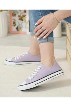 Cnv Lila Spor Ayakkabı