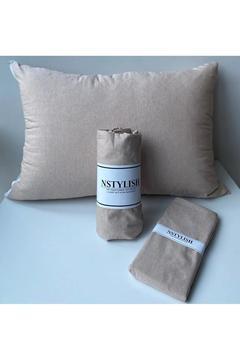 ÇİFT KİŞİLİK LASTİKLİ ÇARŞAF 160X200+ 2 ADET YASTIK KILIFI 50X70