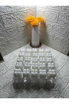 20 Adet Bubble Mum Mika Kutulu Mini Bubble Mum Düğün Nişan Hediyeliği Dağıtmalık Hediye Bubble Mum