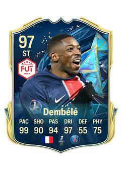 DEMBELE FUTBOLCU KARTI