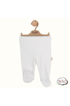 Bebek Geniş Patikli Pantolon Yeni doğan 0-6 Ay Pamuklu Kumaş