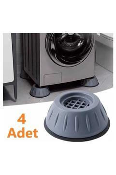 Beyaz Eşya Altlığı Ayağı 4 Adet Çamaşır Bulaşık Makinası Yükseltici Titreşim Önleyici ayaklık