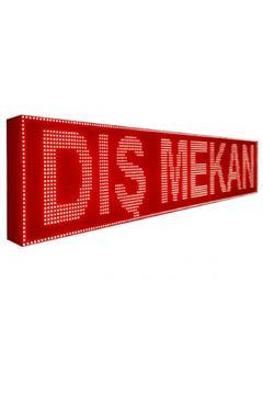 16*192 cm Kayan Yazı Led Tabela