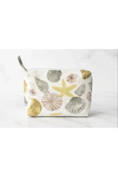 Midye Desenli Makyaj Çantası