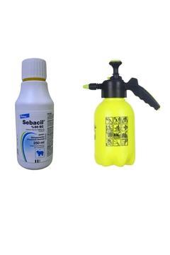 Sebacil 250ml /2lt Basınçlı Ilaçlama Pompası/ Bit Pire Kene Sinek Ilacı 2'li Set