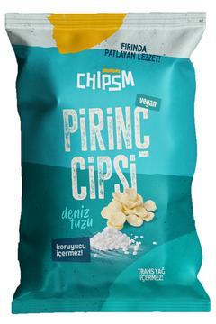 CHIPSM PİRİNÇ CİPSİ DENİZ TUZLU 5'Lİ PAKET
