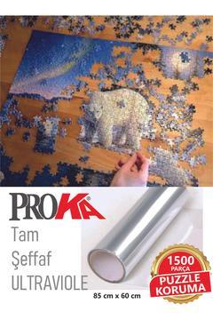 Şeffaf Puzzle Koruyucu (60 cm x 85 cm)