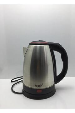 Gizli Rezistans Paslanmaz Çelik Su Isıtıcı Kettle 1.8 Lt Kırmızı Kuşak 1500w