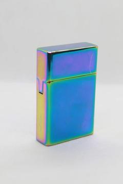 İnfernus Yeşil Alevli Kuvvetli Pürmüzlü Kişiselleştirilebilir Metal Çakmak