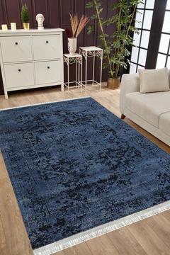 Kaymaz Tabanlı Yıkanabilir Antibakteriyel Dijital Baskı Otantik Salon Halısı Yolluk Kilim