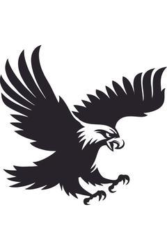 AVLANAN KARTAL OTO STİCKER(29X30CM  )