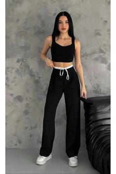 BAĞCIKLI PALAZZO PANTOLON