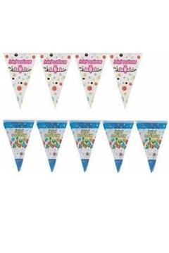 İyiki Doğdun 10 lu Bayrak Doğum günü süsü