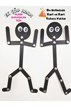 2 Adet Çöp Adam Oyuncağı (BU SETİMİZDE KART VE KART TUTUCU YOKTUR)