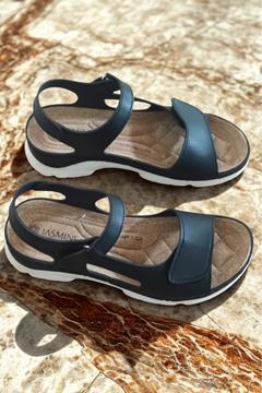 Kadın Siyah Yazlık Günlük Rahat Sandalet NK3070