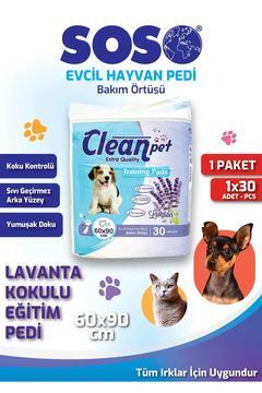 30’lu Paket 60 x 90 cm - CleanPed Kedi Köpek Çiş Ped’i – Eğitim Pedi