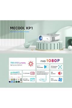 Kp1 Netflix Lisanslı 1920x1080p Full-hd 700 Ansi Lümen Projeksiyon Android Tv-stick Hediyeli