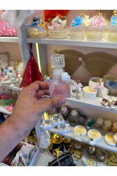 HEDİYELİK 10'LU KÜP TOPUZLU KRİSTAL KOLONYA