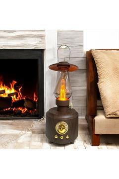 Nostaljik Retro Gaz Lambası Taşınabilir Bluetooth Hoparlör Usb Fm Aux Girişi