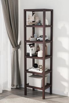 Dekoratif 6 Katlı Plastik Çok Amaçlı Kitaplık Banyo Düzenleyici Saksılık Erzak Dolabı