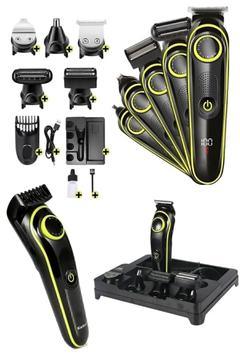 Yeni Nesil 5 Başlı Pro Kuaför Saç Sakal Burun Ense Lazer Epilasyon Öncesi Traş Tıraş Makinesii