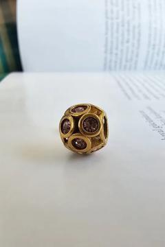 ÇELİK CHARM PEMBE TAŞLAR