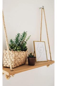 Harleys Halatlı Tekli Raf Kitaplık