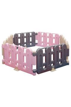 King Kids Oyun Çiti Gri-pembe-krem