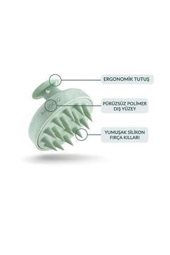 silikonlu saç bakım fırçası