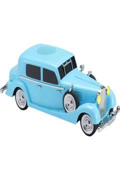 WS-1934 Pontiac Sedan Diecast Araba Bluetooth Hoparlör Işıklı, FM Radyo ve USB Destekli Müzik Kutusu
