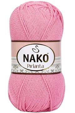 1 Adet Pırlanta Amigurumi El Örgü Ipi Yünü Pembe 6740