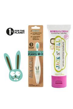 Jack N' Jill Jack N Jill Bebek Diş Bakım Seti (BUNNY DİŞ FIRÇASI ORMAN MEYVELİ DİŞ MACUNU)