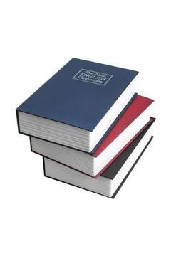 Kitap Görünümlü Gizli Kasa - Lacivert 11cm*8cm*