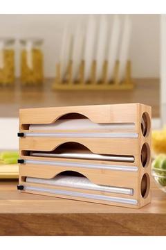 Bambu 3'lü Streç Film Ve Folyo Kesici Düzenleyici, Streç Folyo Kutusu