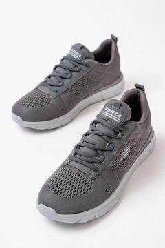 Erkek Sneaker Spor Ayakkabı 2406 Füme Buz