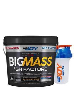 Big Mass Gainer Gh Factors Mix Aromalı 5 Kg ( Çikolata, Çilek, Bisküvi ) 50 Servis Karbonhidrat Tozu