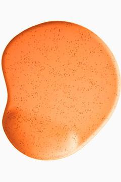 Oval Turuncu Kum Desen Bilek Destekli Kaymaz Bilgisayar Notebook Mouse Pad-bileklikli Maus Ped