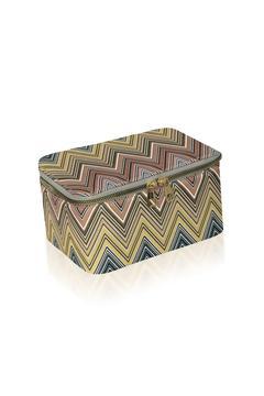 Zigzag Makyaj Çantası Makyaj Malzeme Çantası