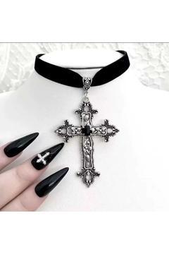 HAÇ ISTAVROZ GOTIC ÇELİK KOLYE HAÇ SİMGELİ MOTİFLİ