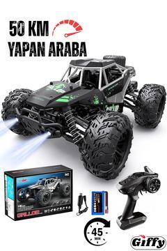Oyuncak Uzaktan Kumandalı Metal Gövde 50 Km Hız Yapan 4x4 Off-Road Arazi Aracı Şarjlı Elektrikli Rc