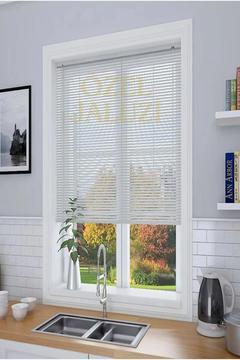 Beyaz Alüminyum Jaluzi Perde - 25m