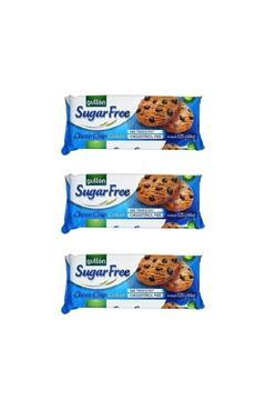 Damla Çikolatalı Şekersiz Bisküvi 3 Adet