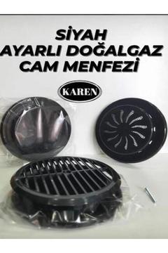 Siyah Ayarlı Menfez Ac- Kapa