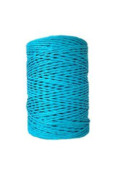 Turkuaz Kağıt İp Örgü İpi 200 Gr Hazır Sarılmış