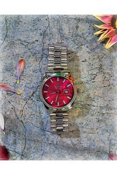 ÇELİK KORDON TAKVİMLİ KADRAN ERKEK KOL SAATİ