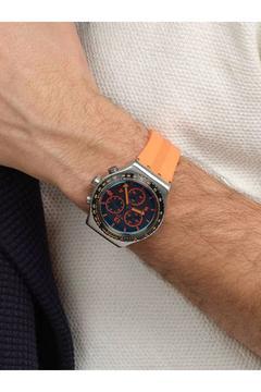 Yvs529 Tangerine Tiger Erkek Kol Saati