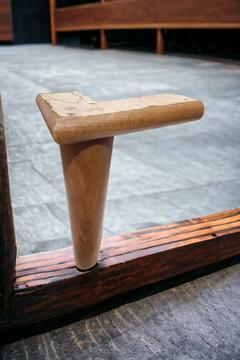 Kartal Ahşap Ayak Ceviz 20 Cm Sehpa, Tv Ünitesi Ayağı, Konsol Ayağı, Gürgen Ayak, Ayak, Orta Sehpa,