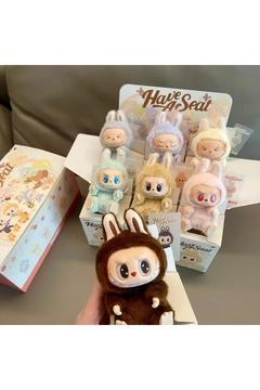 Labubu Have A Seat, Exciting Macaron The Monsters, Biginto Energy Labubu