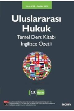 Uluslararası Hukuk Temel Ders Kitabı Ingilizce Özetli