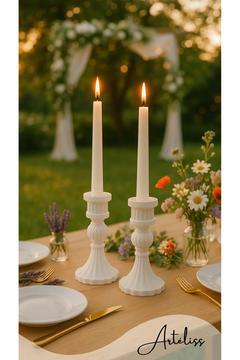 Avrupai Tasarım Romantik İkili Şamdan İskandinav Tarz